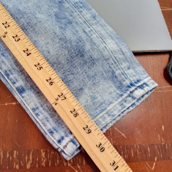 American Eagle Airflex Light Blue Distressed Skinny Jeans Men's Size 29x32 - Picture 13 of 16